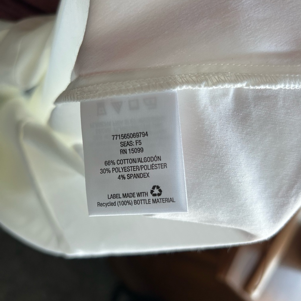 Covington Classic White Short Sleeve Button Down Shirt - Picture 3 of 8